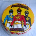 Power Rangers Cake