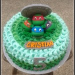 Ninja turtles cake