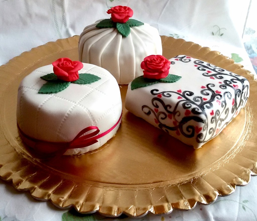 wedding mini cakes Mini torte per matrimonio