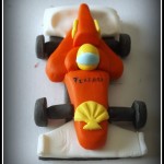 Ferrari cake topper