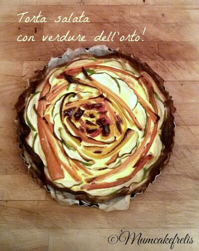 TORTA SALATA con verdure
