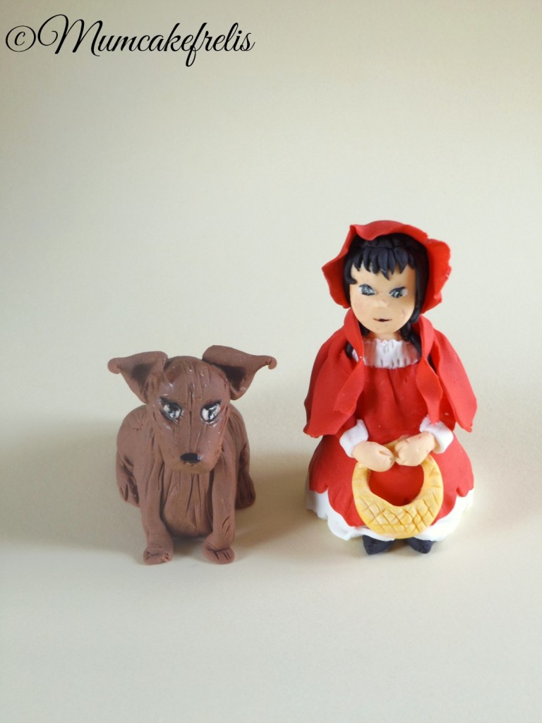 Theme Birthday Parties, Little Red Riding Hood, Little Red, Parties Stuff, Fondant Toppers, Parties Ideas, Red Riding Hoods, Polymer Clay, Cake Toppers