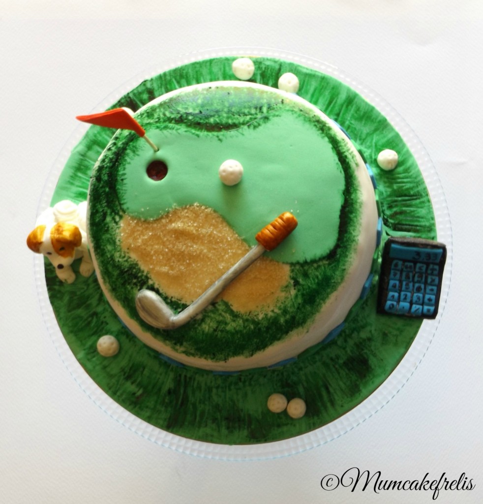 need a golf cake for the  birthday
