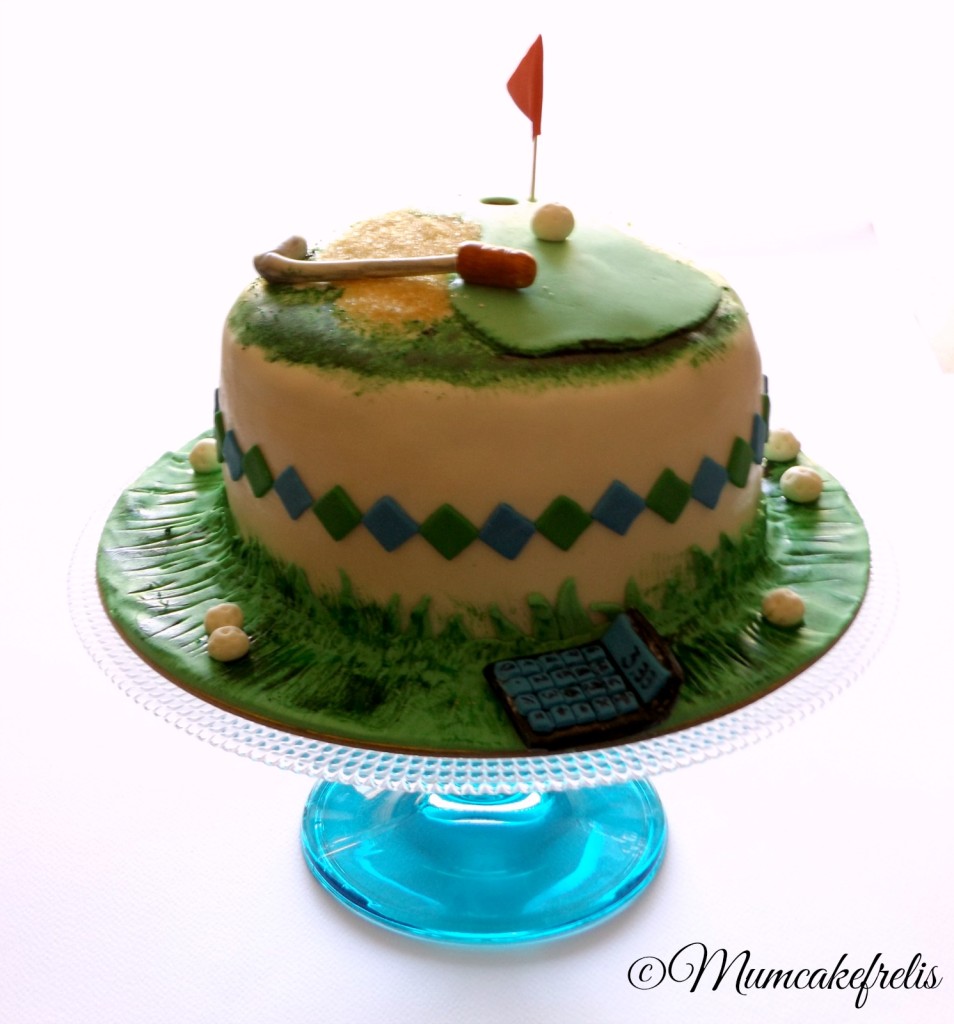 30th Birthday Golf Cake