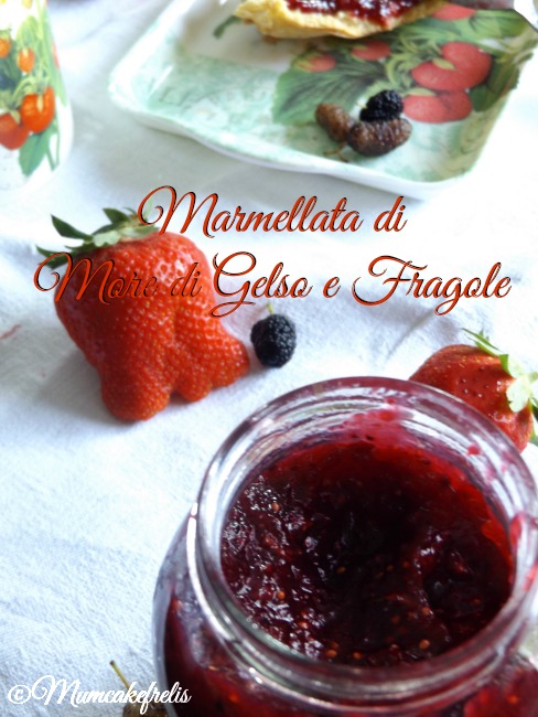 ricetta per la marmellata e confettura artigianale fatta in casa con more di gelso e fragole Mulberry Strawberry Jam Diabetes Food, Sweets Treats, Sweets Feast, Heart Food, Recipe Pick, Pinterest Mulberry, Mulberry Trees, Canning Preserves, Mulberry Recipe