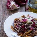 bigoli al radicchio rosso