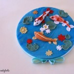 Carpe Koi Cake Topper 