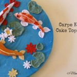 Carpe Koi Cake Topper