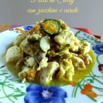 Pollo al Curry con zucchine e carote