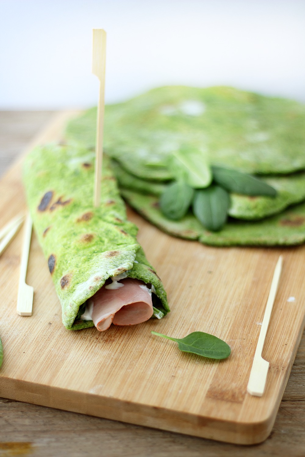 piadine agli spinaci