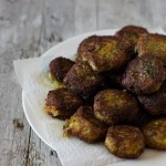 polpette zucchine menta e formaggio