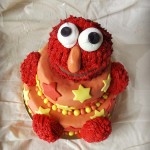 Elmo Birthday cake