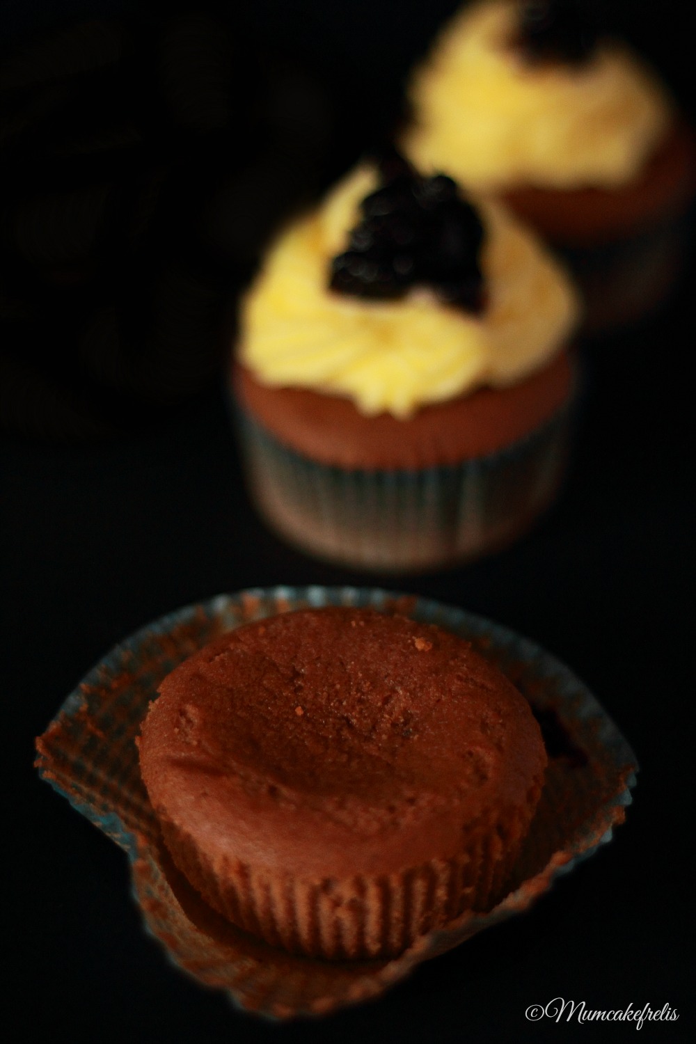 muffin cioccolato e marmellata