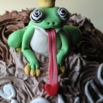 Homemade Frog Prince Cake