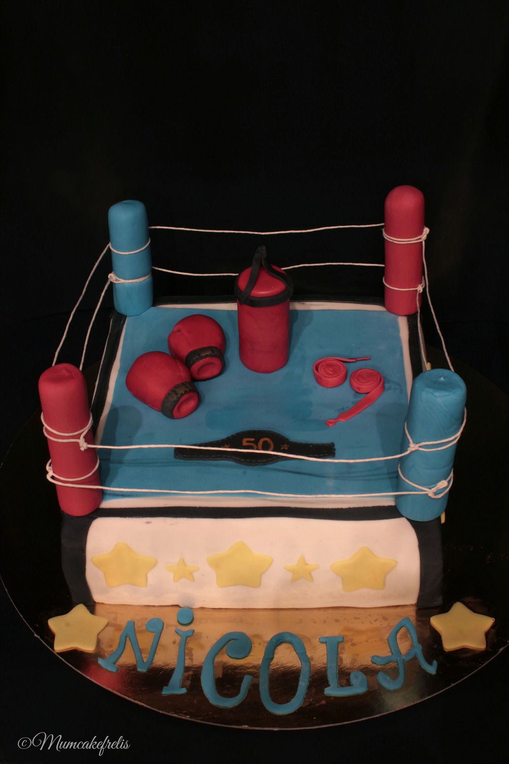 Boxe-Ring Cake