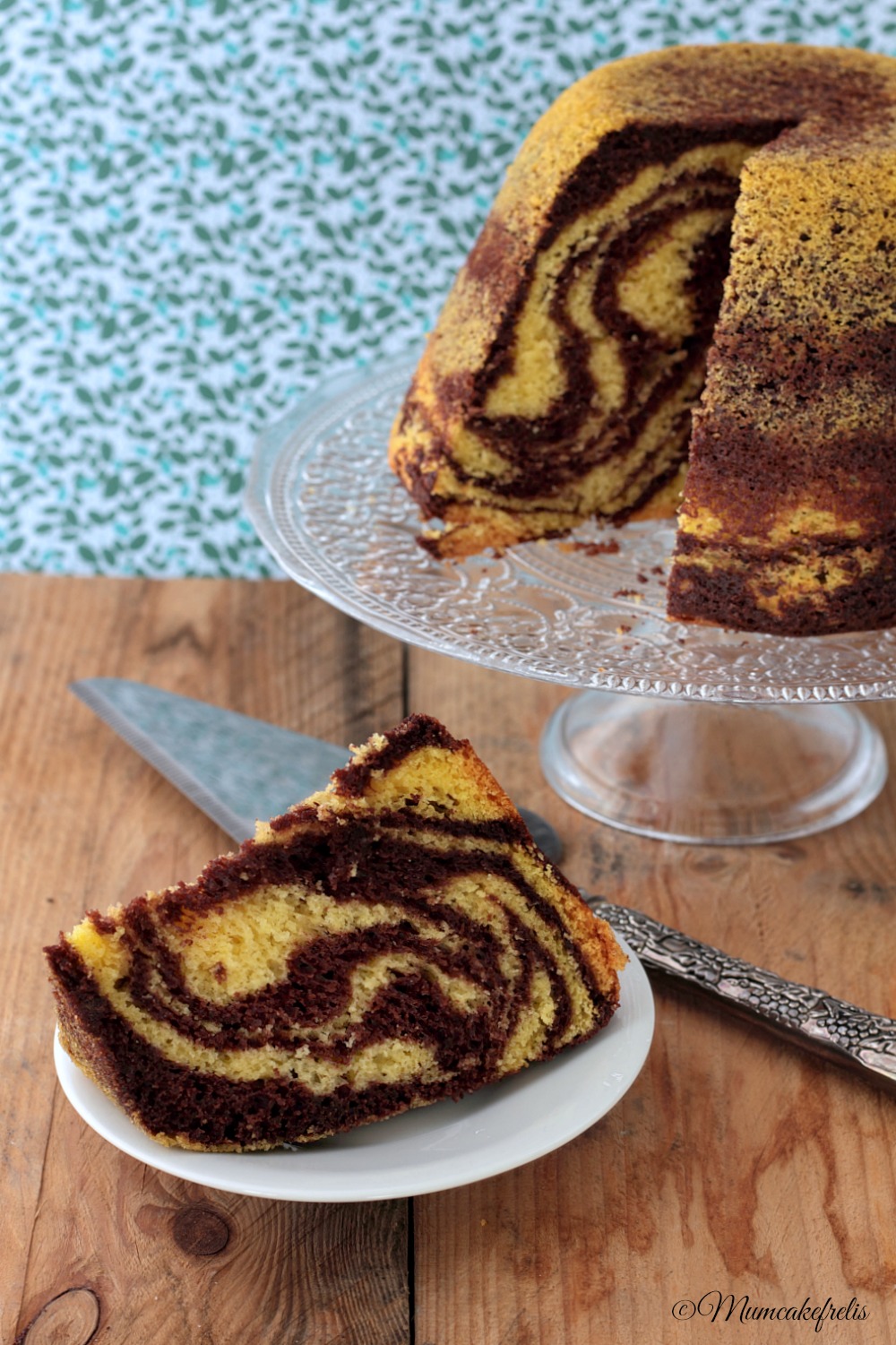  torta americana alta chiffon cake zebra: Cake Ciambellone