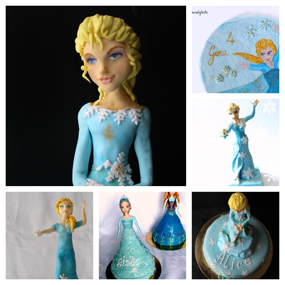 Frozen Elsa Disney Collage