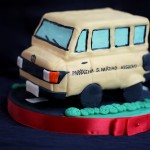 scuolabus cake topper