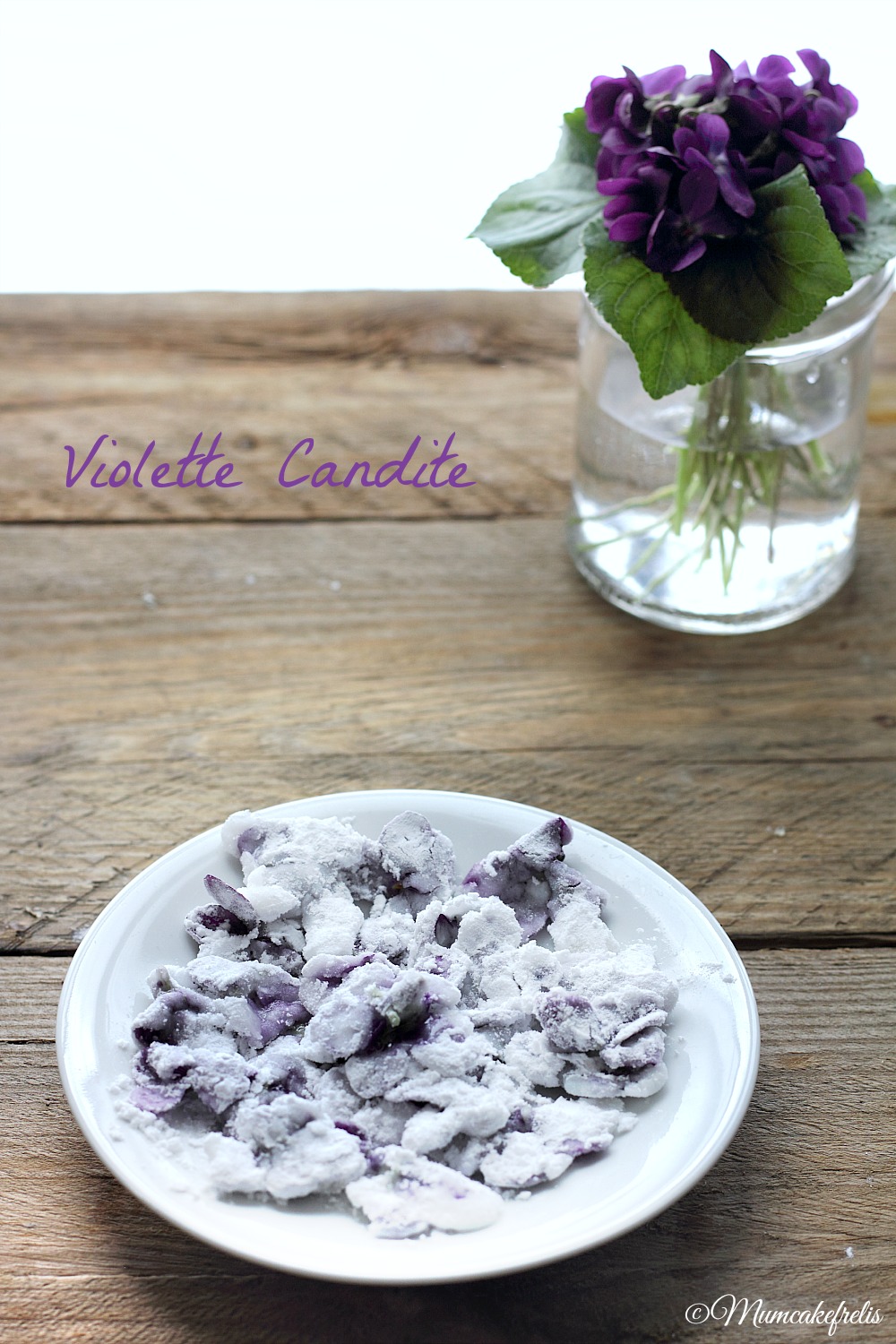 Ricetta Violette candite