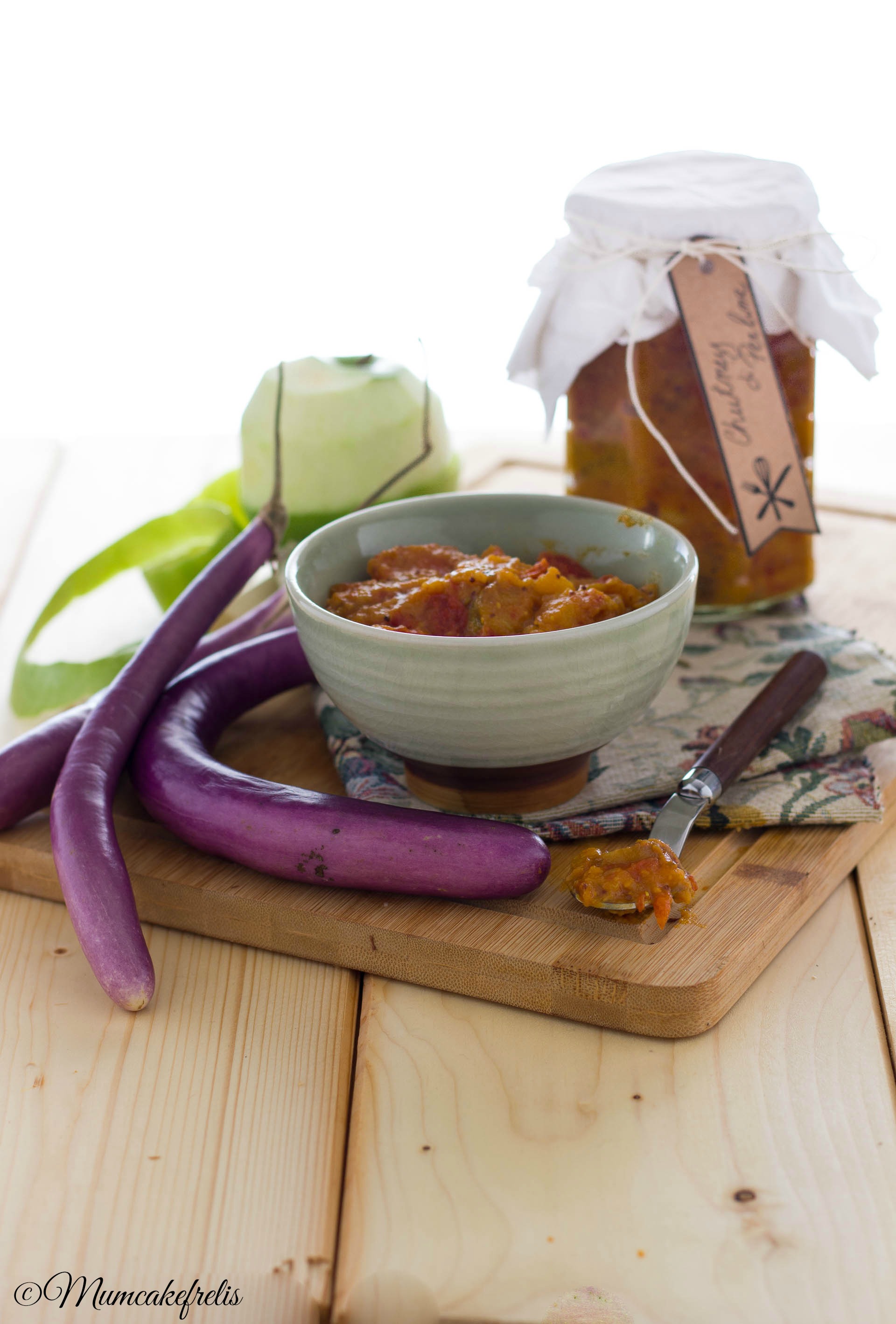 eggplant curry chutney