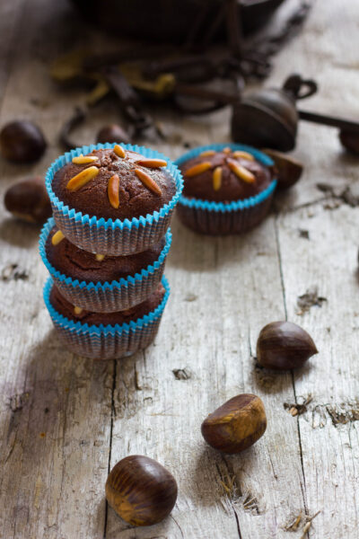 muffin farina di castagne