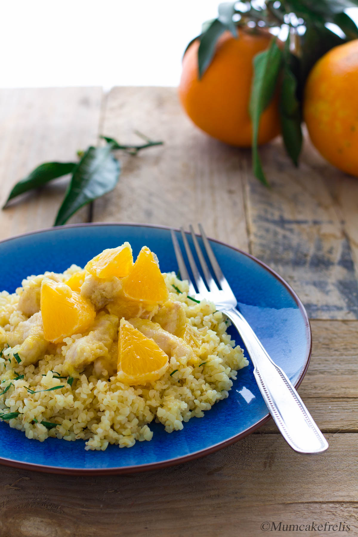 POLLO ARANCIA e bulgur