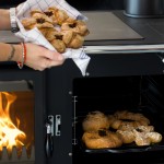 pane nel forno a legna