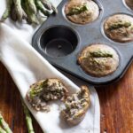 tortini salati con asparagi