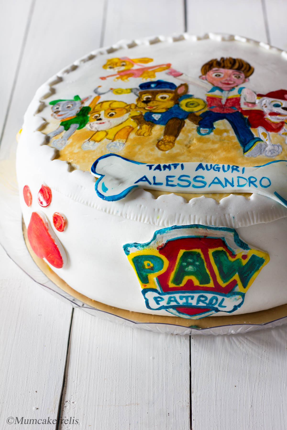 paw patrol cake bakery