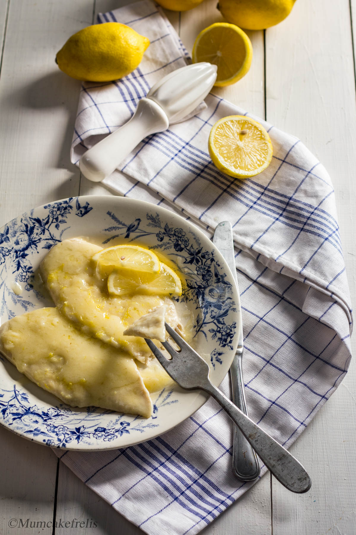 scaloppine al limone contorno