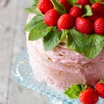 torta con fragole
