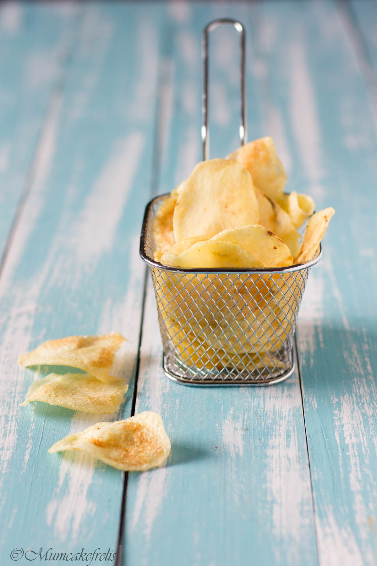 le chips di patata fatte in casa
