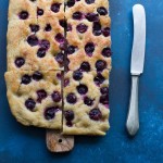 focaccia con uva fragola