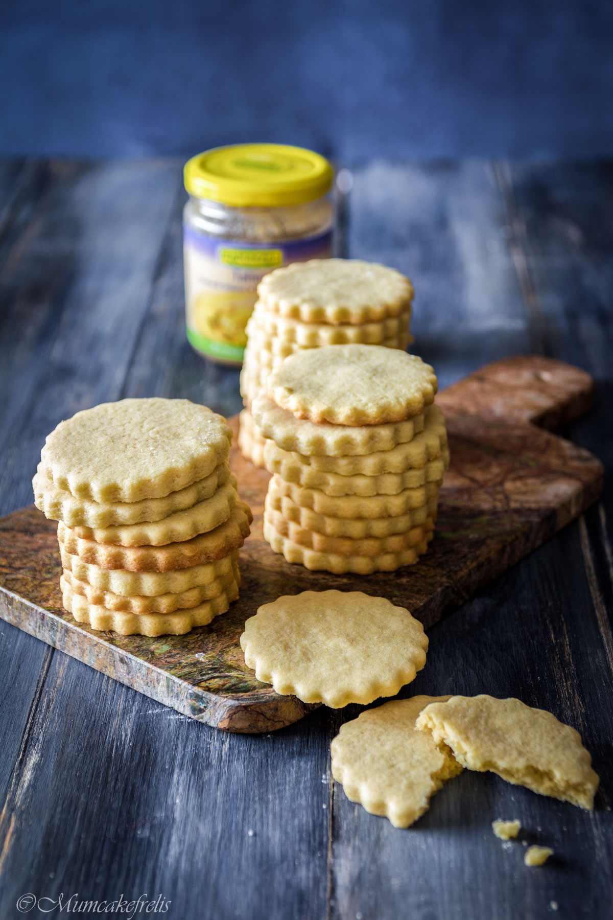 biscotti vegani ricetta con thaini