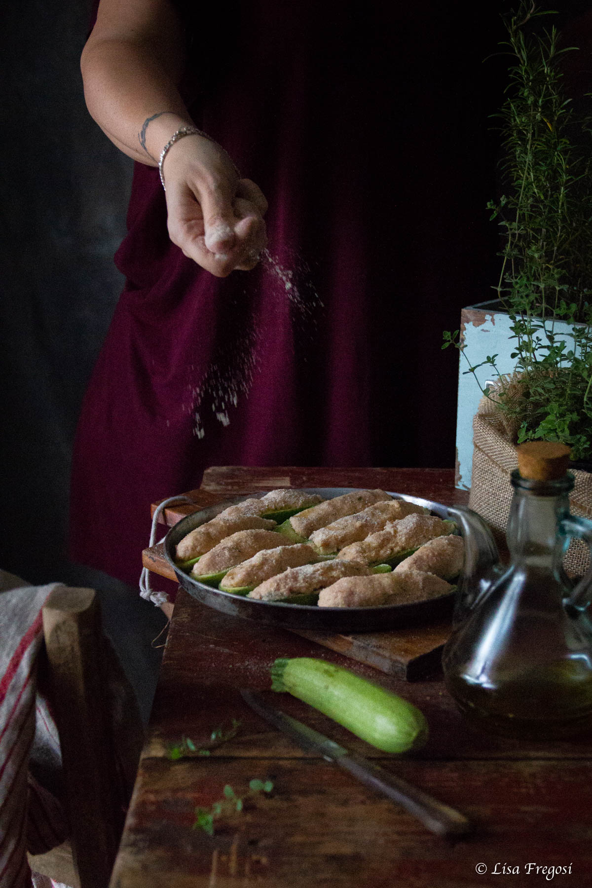 le ricette liguri: zucchine ripiene