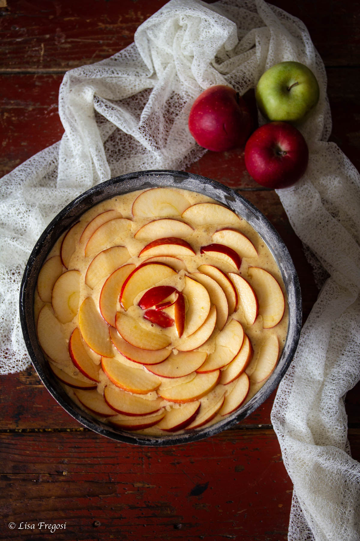 ricetta della torta di mele morbida