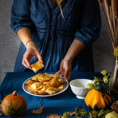 come fare i Barbagioan liguri, i ravioli fritti