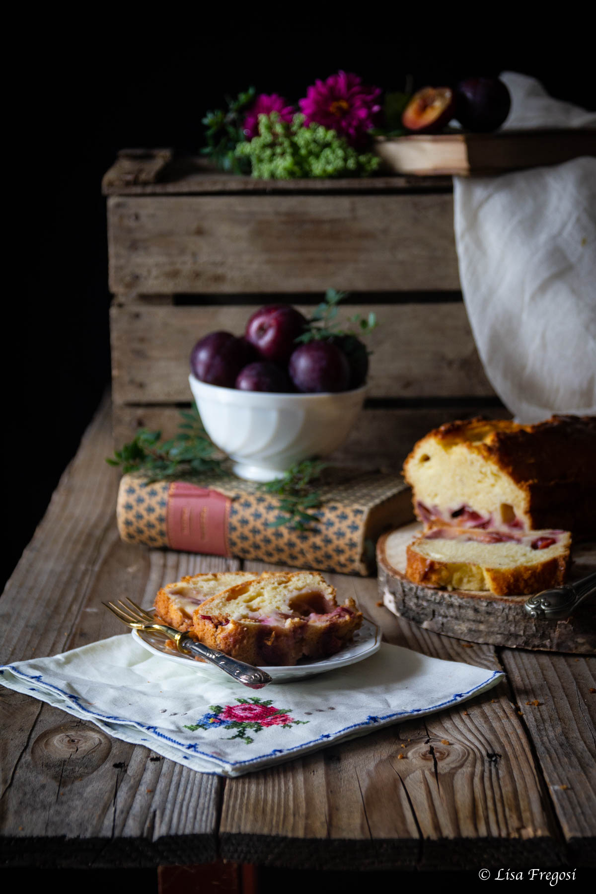 come fare il plumcake alle susine rosse