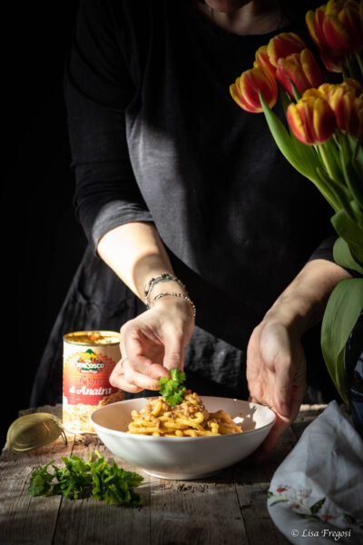 bigoli al ragù di anatra pronto Serbosco