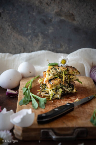 carletti o silene vulgaris, la ricetta della frittata