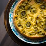 clafoutis con kiwi