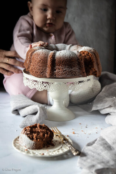 bundt cake al cacao ricetta