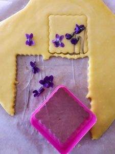 biscotti violette tutorial