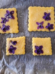 biscotti violette tutorial