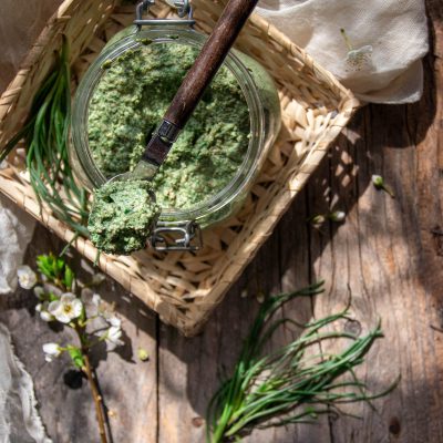 pesto di agretti fatto in casa