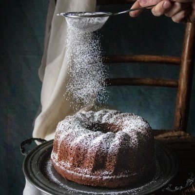 bundtcake cacao, cocco e rum