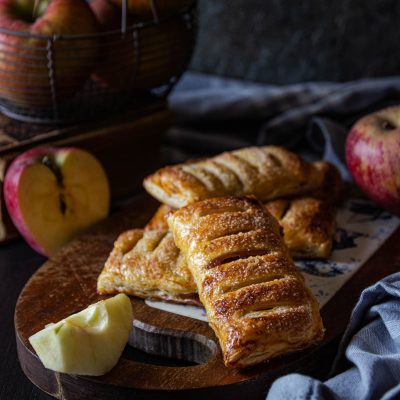 la ricetta delle sfogliatine finta sfoglia con mele