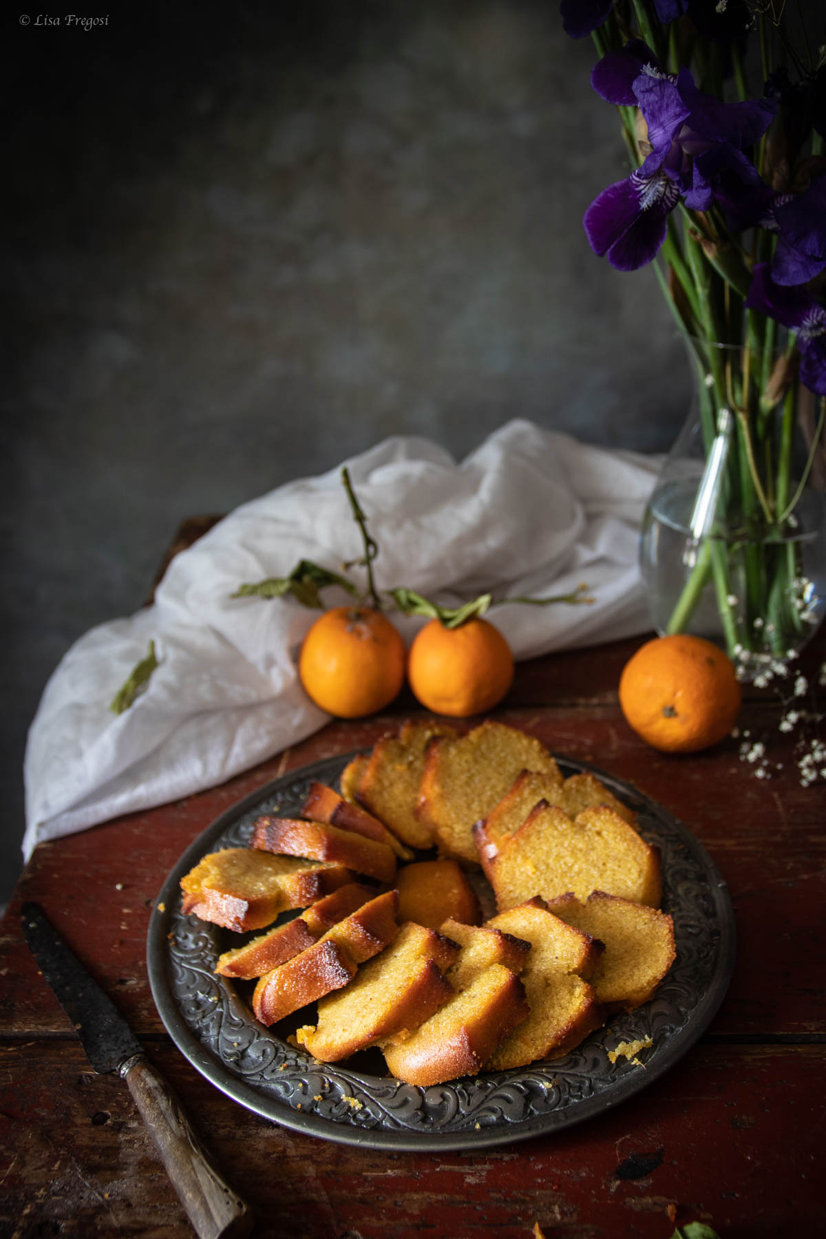 Plumcake di semolino con cocco e marmellata di arance