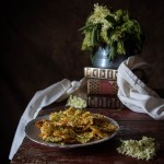 frittelle con fiori di sambuco