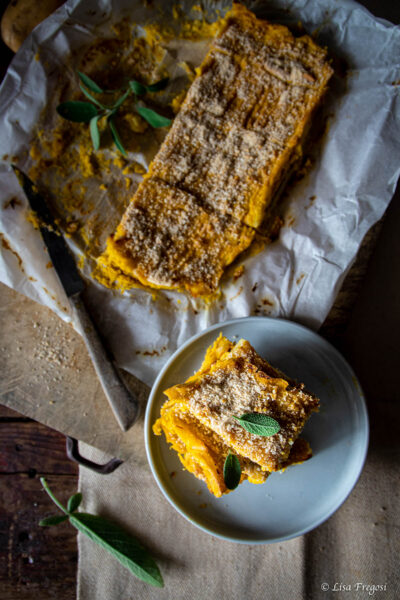 Polpettone genovese di zucca e patate